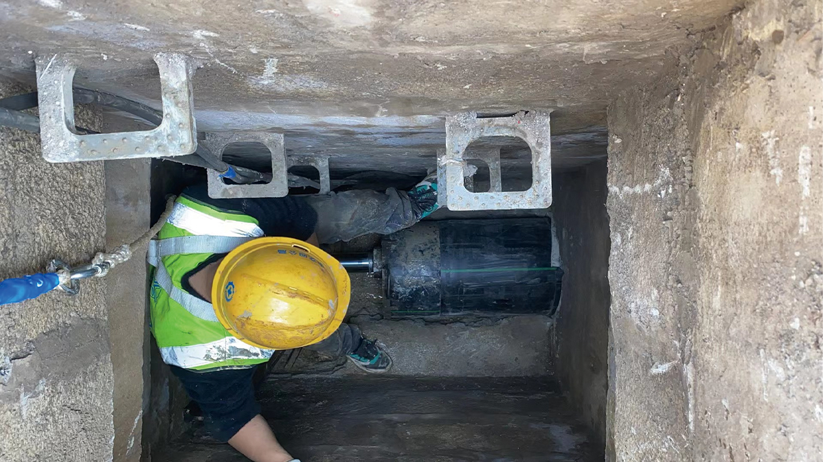 西山HDPE短管内衬法